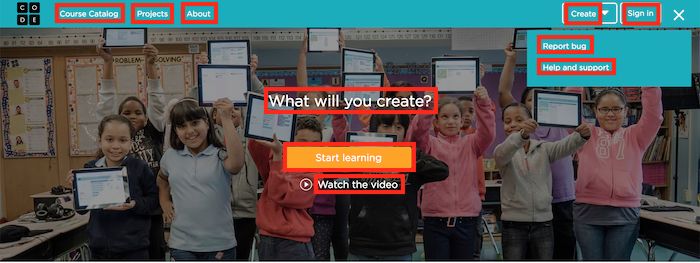 Homepage Screenshot 1